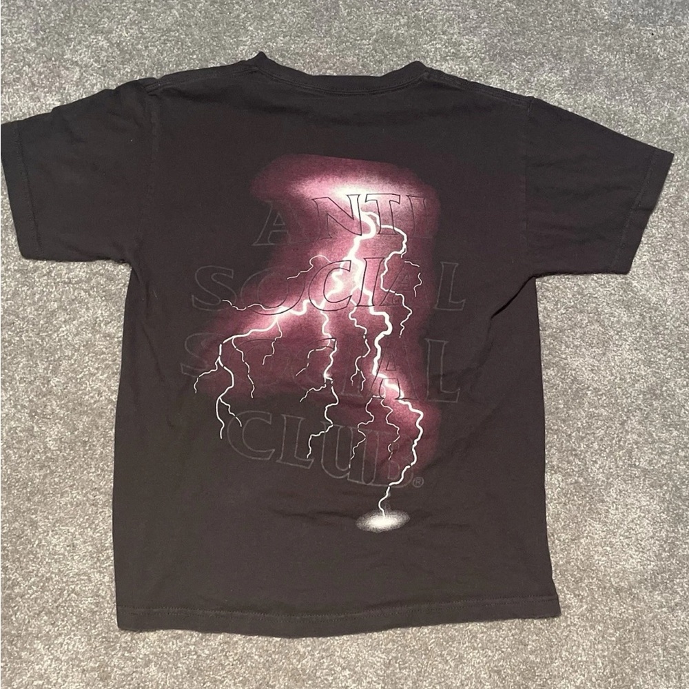 Anti Social Social Club Black Graphic T-Shirt Mens size M